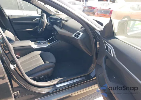 2025 BMW I4 Edrive40 из США, поврежденный, VIN WBY23HD02SFT97105